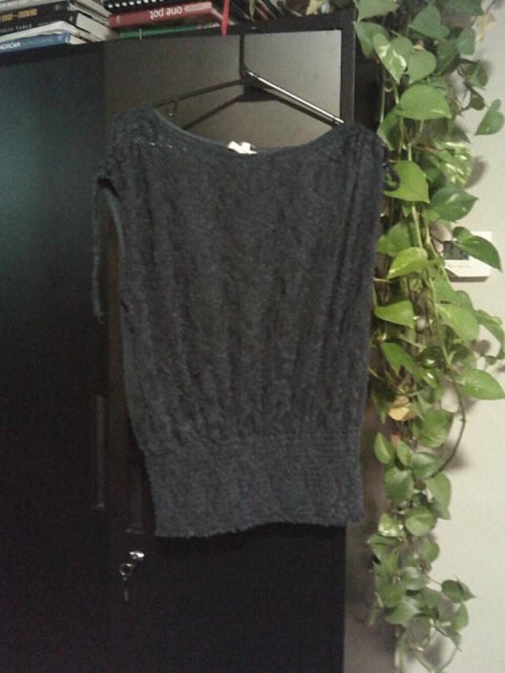 Anthropologie Deletta Navy Lace Blouse